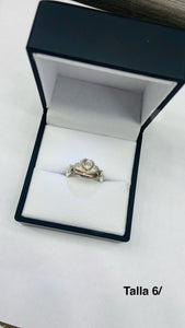 Anillo 15 Años Corona Lazo De 15 Ref 4474