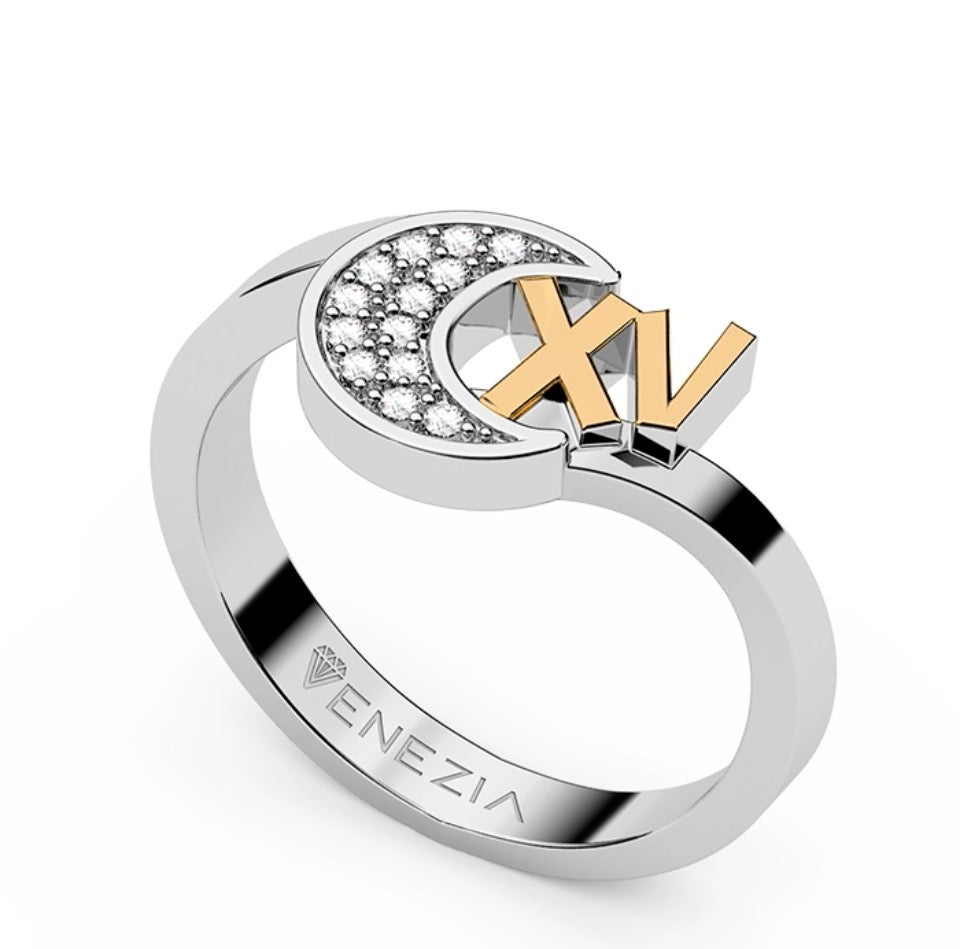 ANILLO DE 15 AÑOS LUNA DE 15 REF 6652