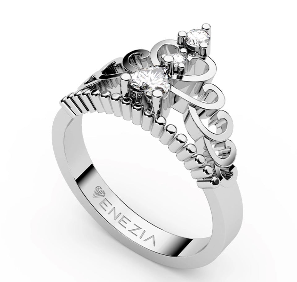 ANILLO 15 AÑOS CORAZON XV REF 6461