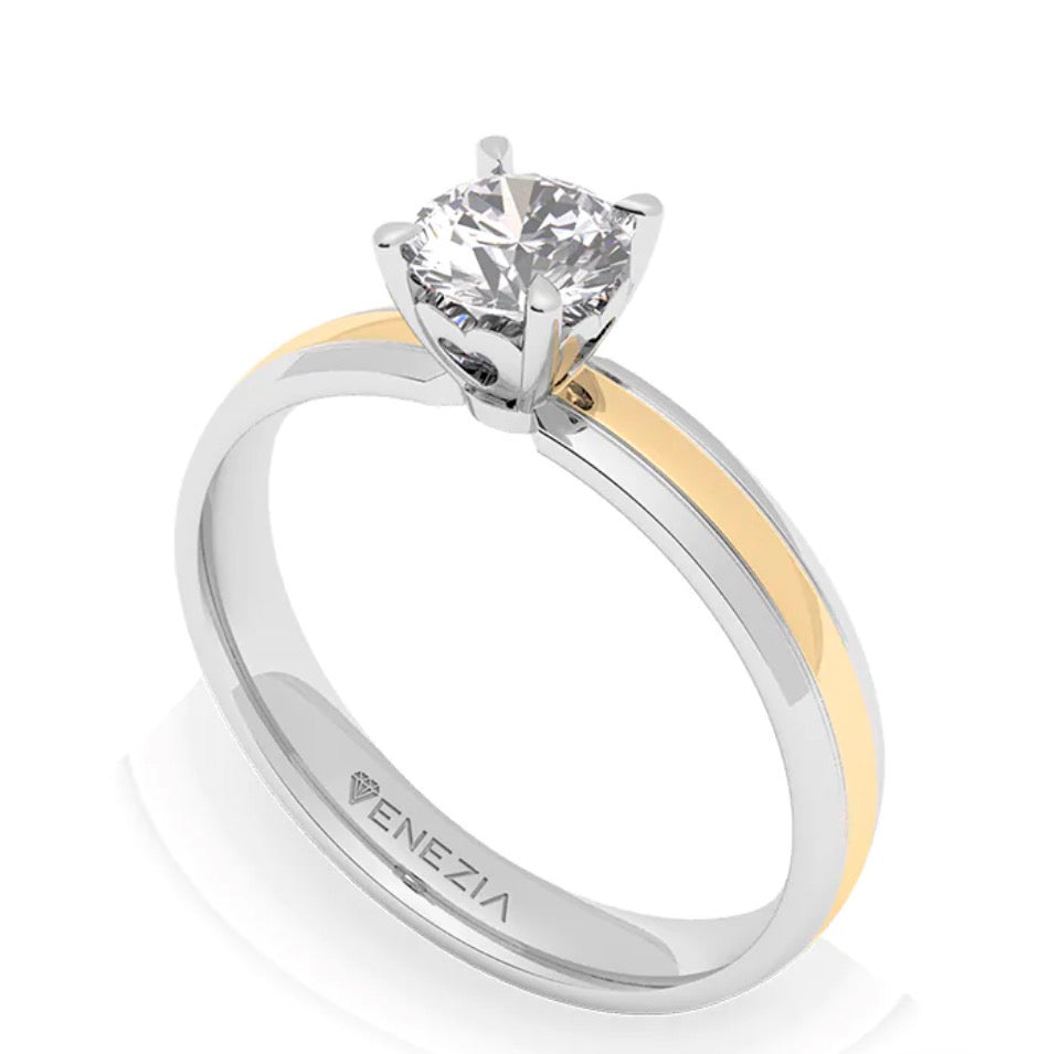 ANILLO DE COMPROMISO  BRILLO SUPREMO  REF 5863