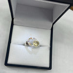 Anillo 15 Años Corazón De princesa Circones Coloridos Ref 4474