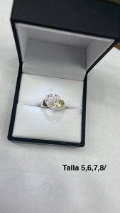 Anillo 15 Años Corazón De princesa Circones Coloridos Ref 4474