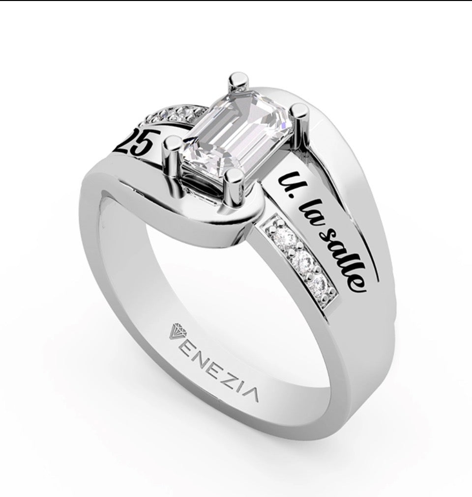 ANILLO DE GRADO LA PROMESA GRABADA REF 4579