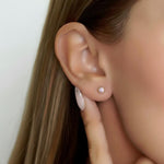 TOPO CIRCON INCRUSTACION  REDONDO ROJO Y ROSADO REF 1459