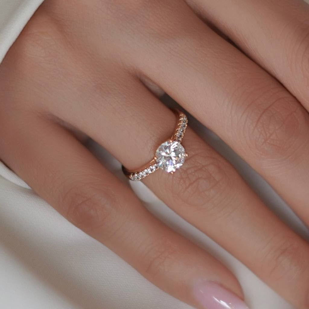 ANILLO SAPHIRA CRYSTAL ROSE PARA DAMA