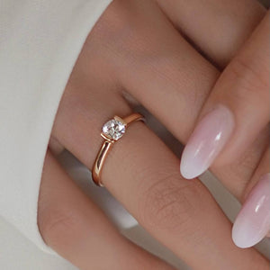 ANILLO VIOLET CRYSTAL ROSE PARA DAMA