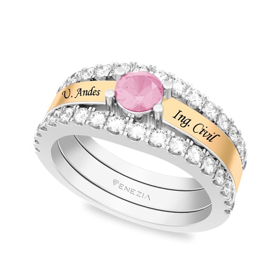 ANILLO DE GRADO  DULCE PROMESA REF 4638