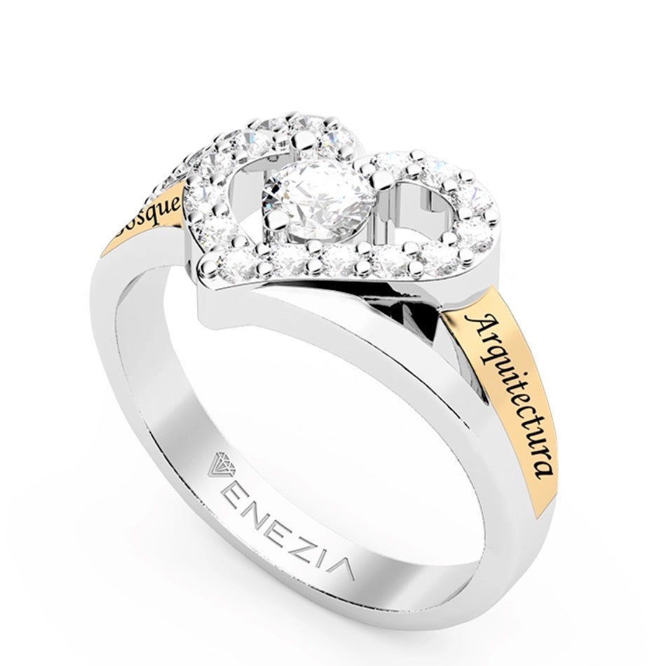 ANILLO DE GRADO SUEÑOS UNIDOS  REF 4628