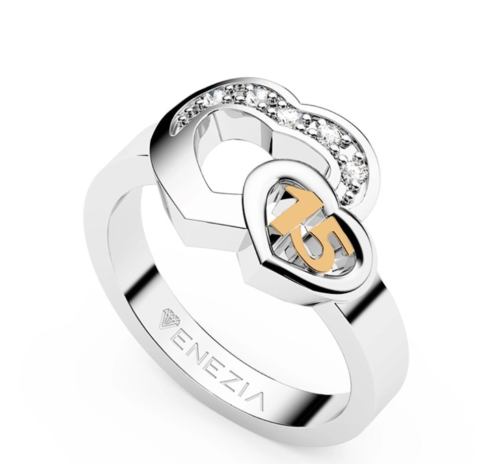 ANILLO DE 15 AÑOS AURORA REAL    REF 6657