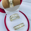 argollas estrella dorada REF 5483 Q68.0