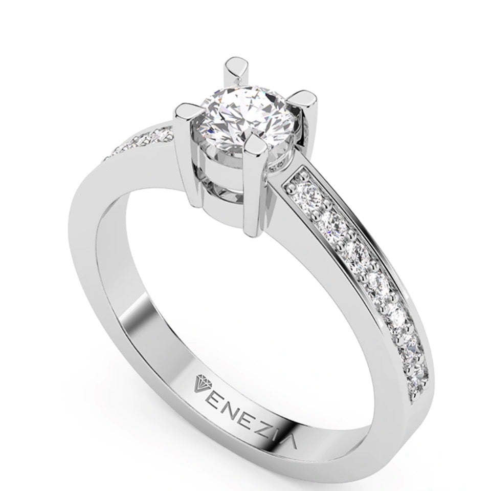 ANILLO DE COMPROMISO  FORTALEZA ETERNA REF 6282