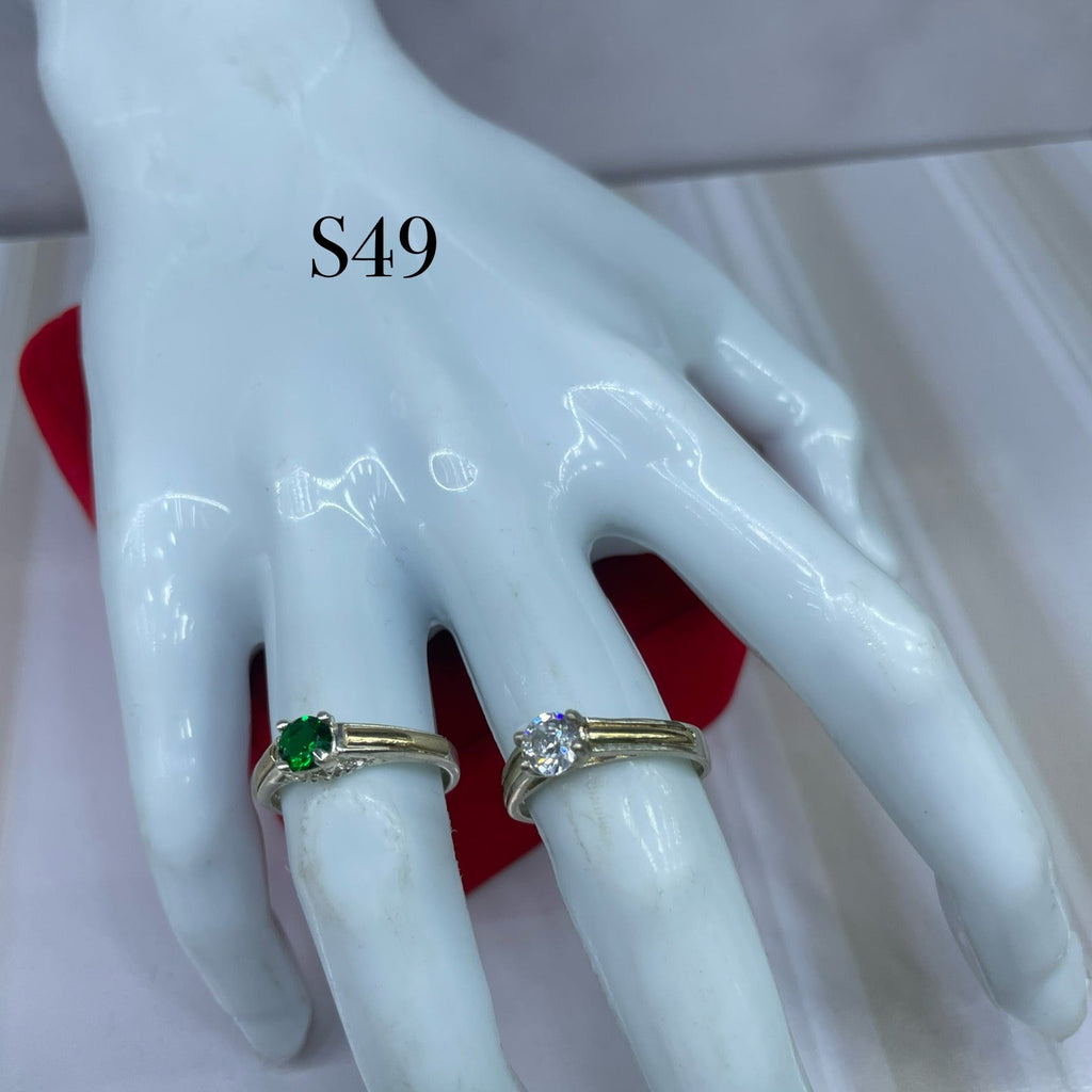 anillo de compromiso brillo curvo  ref 4203 Q33