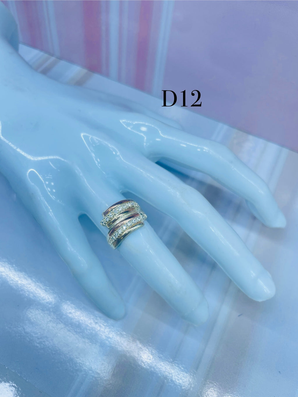 Anillo De Dama Trenzas De Luz Ref 4276