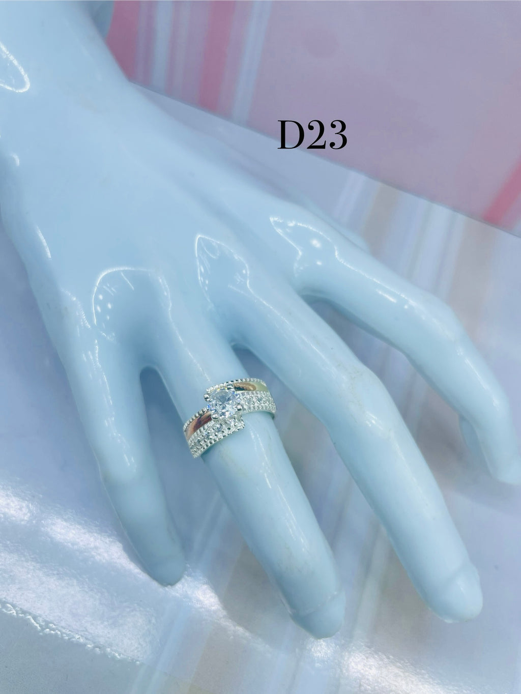 Anillo De Dama Lazos De Luz Ref 4276