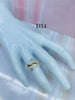 Anillo De Dama Olas Brillantes Ref 4276