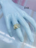 Anillo De Dama Virgen De Guadalupe Con balín A Los Lados Ref 4276