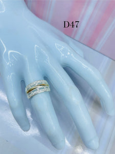 Anillo De Dama Destellos Enlazados ref 4276