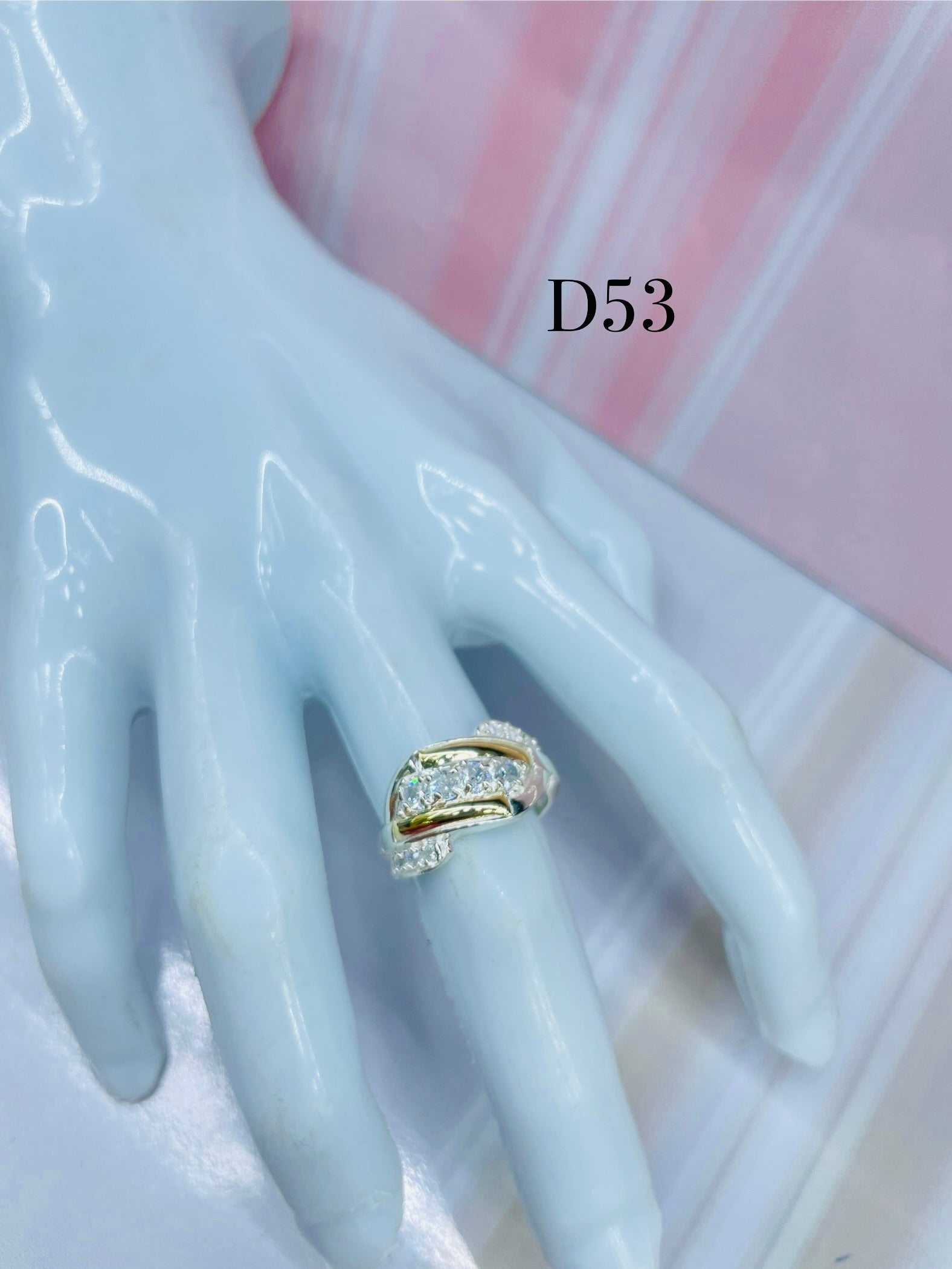 Anillo De Dama Lazos De Luz Ref 4276