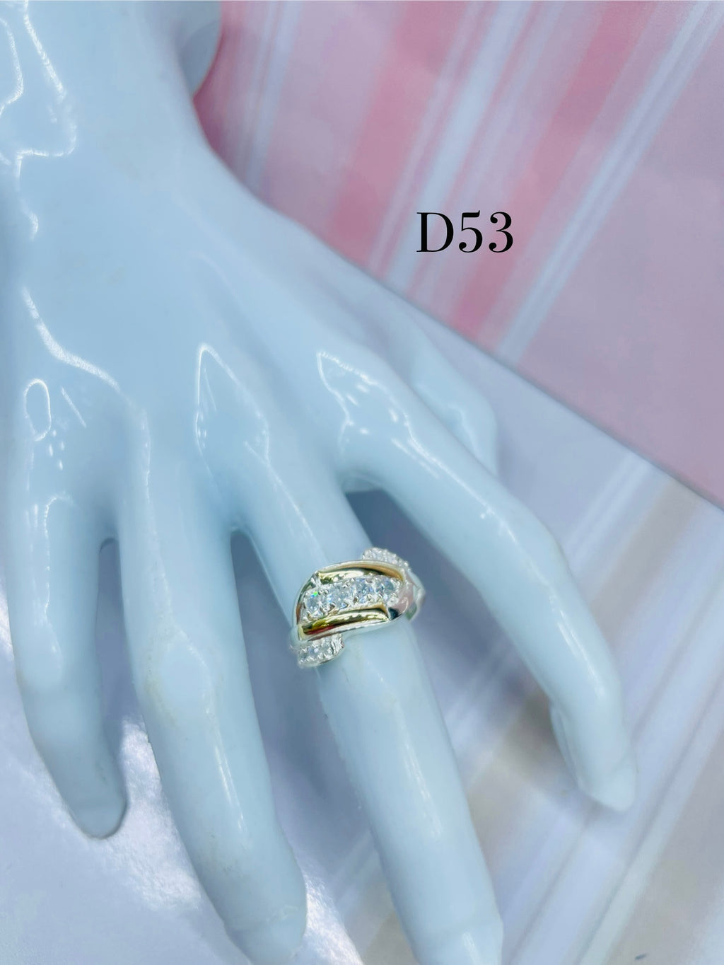 Anillo De Dama Lazos De Luz Ref 4276