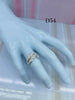 Anillo De Dama Hoja De Plata Ref 4276