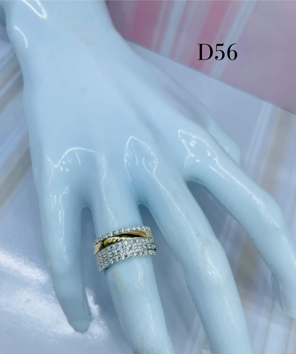 Anillo De Dama Elegancia Radiante Ref 4276