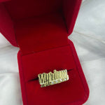 Anillos Personalizados De nombre Plata y Oro laminado Diseños Únicos