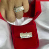 Anillos Personalizados De nombre Plata y Oro laminado Diseños Únicos