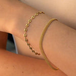 PULSERA GUCCI GRUESA X 18CM 4MM 853