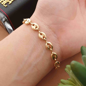 PULSERA GUCCI GRUESA 4 MM X 21CM 924