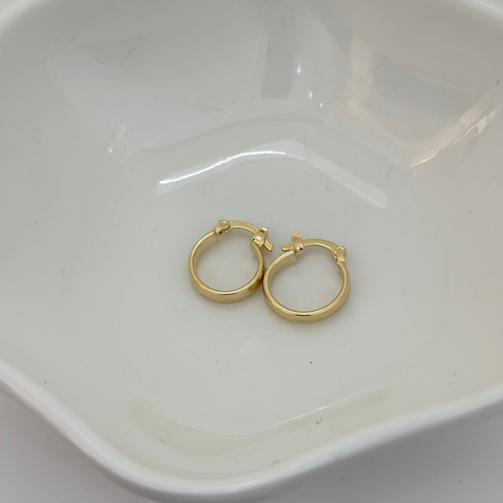 CANDONGA LISA PLANA A PRESION 1,3 CM 343