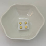 TOPO VAN CLEFF DORADO METAL ROSCA 1450