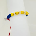 PULSERA TEJIDA COLOMBIA BALÍN #8 NEO TRES CINTAS #10 MM REF 951