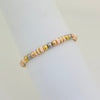 PULSERA TEJIDA BARRILES ROSADOS #4 REF 1003