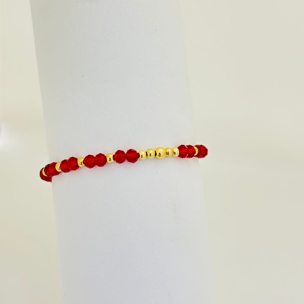 MURANO ROJO BALIN # 2 Y 3 957