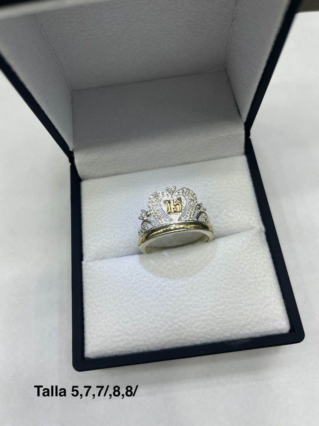 Anillo 15 Años Realeza De XV Ref 4474