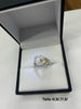 Anillo 15 Años Doble Corazón Circones Rosados  Ref 4474