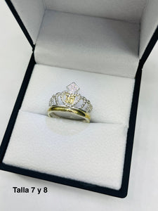 Anillo 15 Años Corona Brillo Encantado Ref 4474