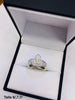 Anillo 15 Años Reina De Quince Con Circones Blancos  Ref 4474