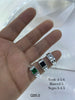 Anillo Para Niños Piedra Cuadrada Verde,Azul,Cristal Ref 4373