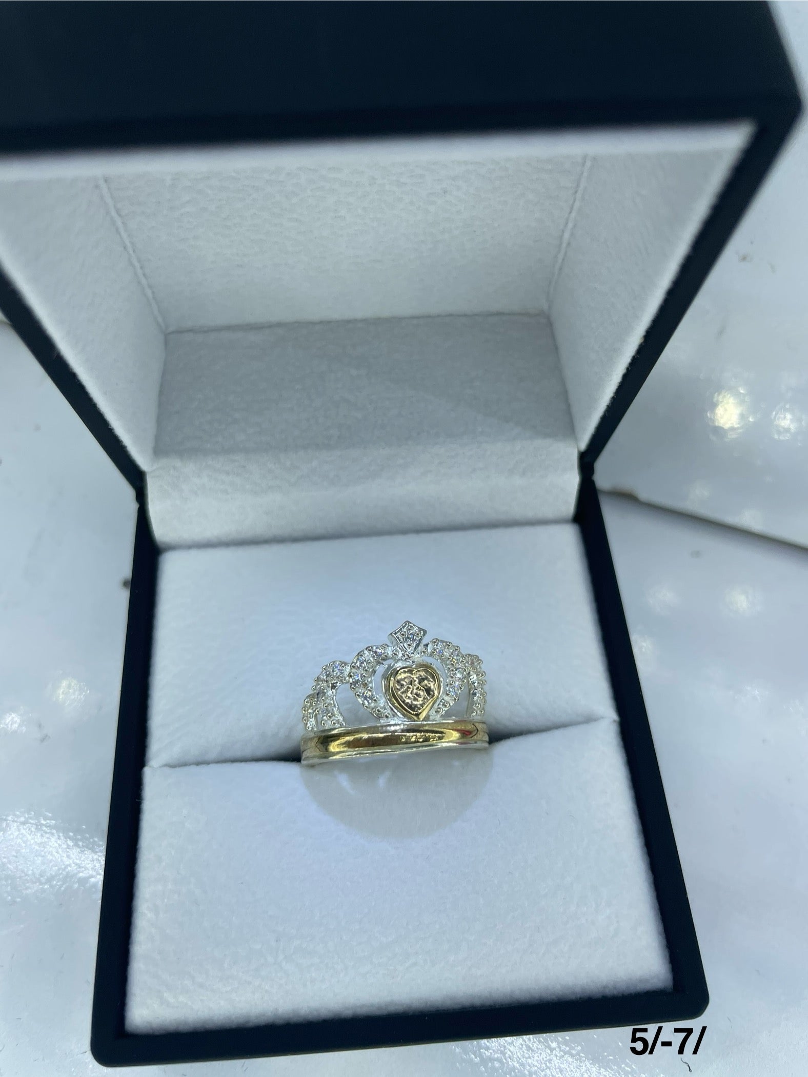 Anillo 15 Años Corona Real 15 Ref 4474