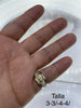 Anillo Para Niños Cruz Del Valor Ref 4373