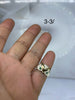 Anillo Para Niños Aguila Esmeralda Ref 4373