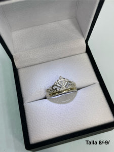 Anillo 15 Años Corona Real Ref 4474