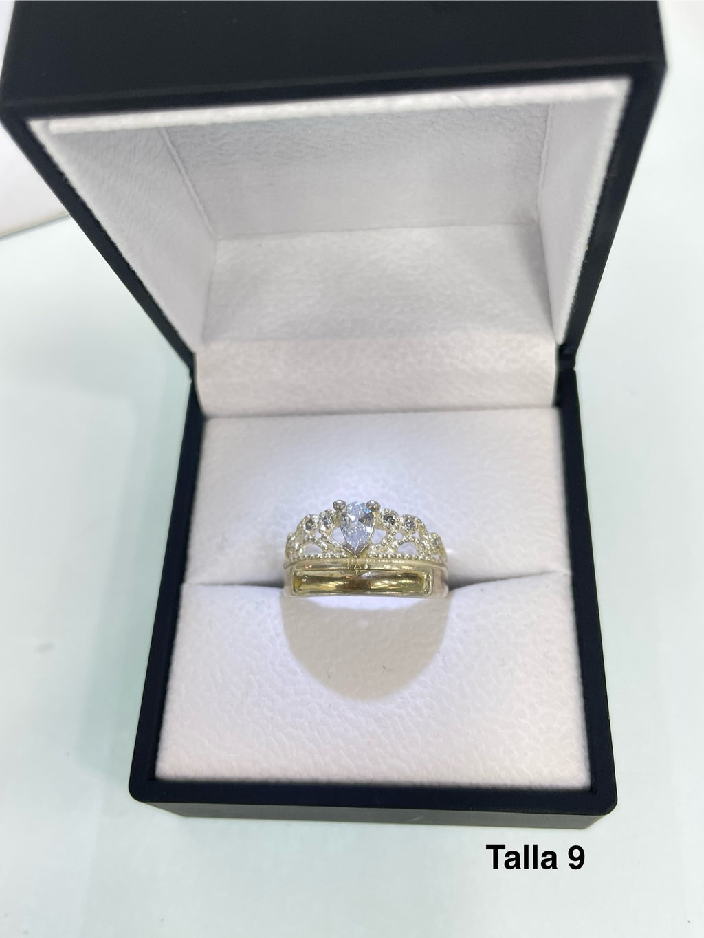 Anillo 15 Años Corona Distinción Real Ref 4474