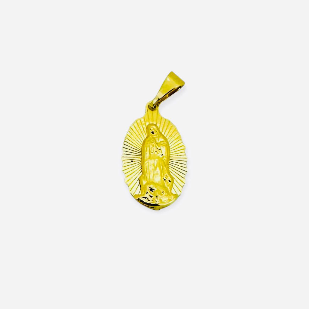 DIJE PLACA VIRGEN GUADALUPE 3D 693