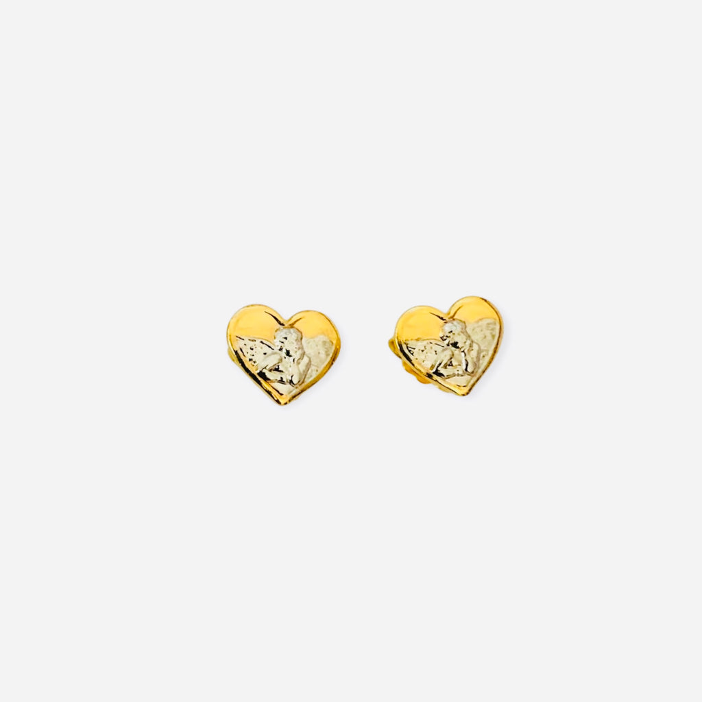 TOPO CORAZÓN ANGEL BICOLOR REF 1328