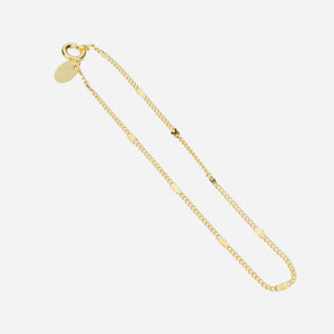 PULSERA CUBANA DESTELLOS 1 MM 819