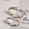 Argollas con anillos de compromiso con circon centro ref 5459