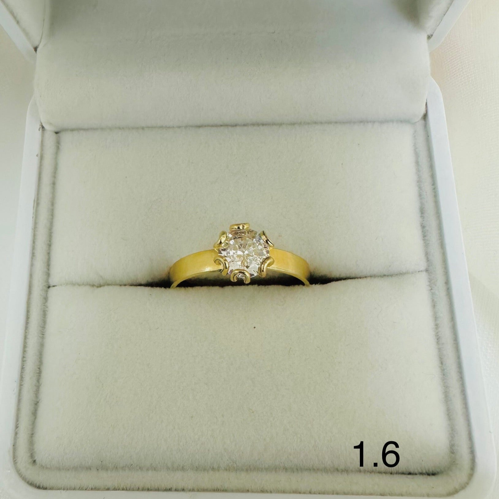 Anillo De Dama Brillo Eterno Ref 40