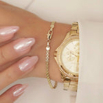 PULSERA BISMARK 18CM 3 MM  848